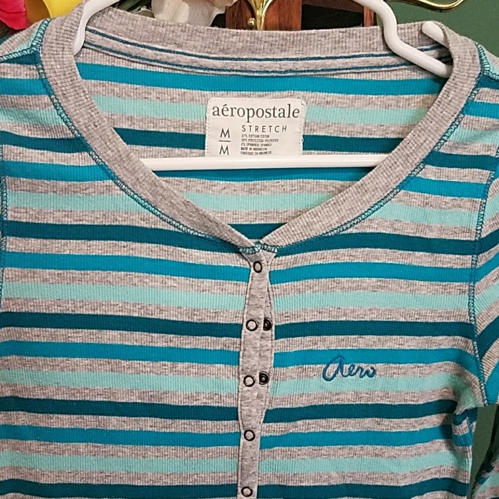 Long sleeve ribbed thermal